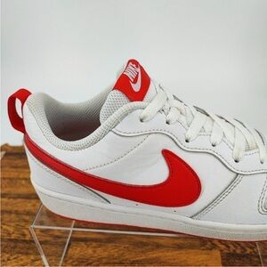 Nike White and Red Sneakers